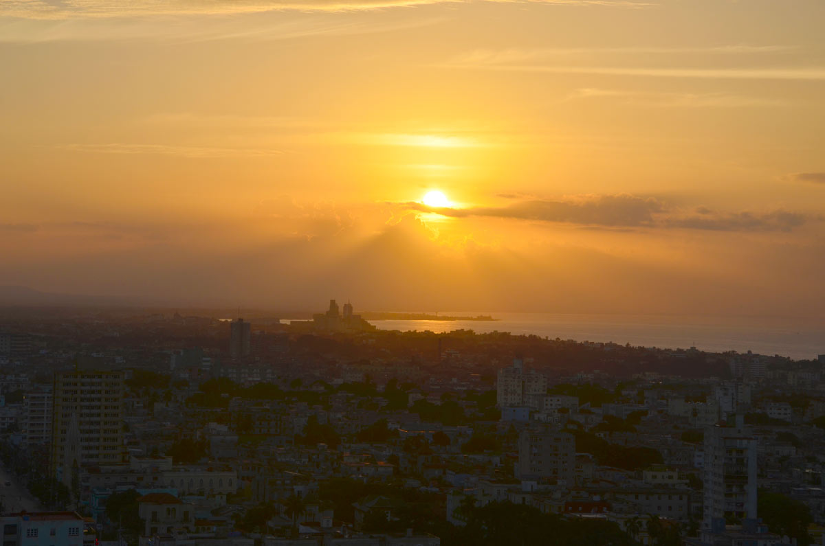 Cuba, La Habana - Atardecer