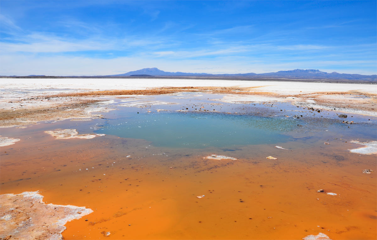 Salar de Uyuni, ojos